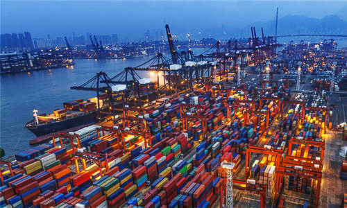 今年第一季度的集裝箱運(yùn)輸價格的下跌