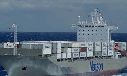 上海美森最快海運，卡派到美西9個工作日