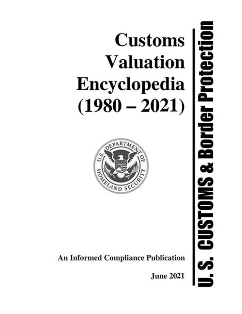 美國海關(guān)估價百科全書