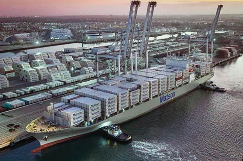 美森快船統(tǒng)一配送，其中正班船和加班船隨機配